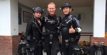 technical sidemount diver course bohol philippines