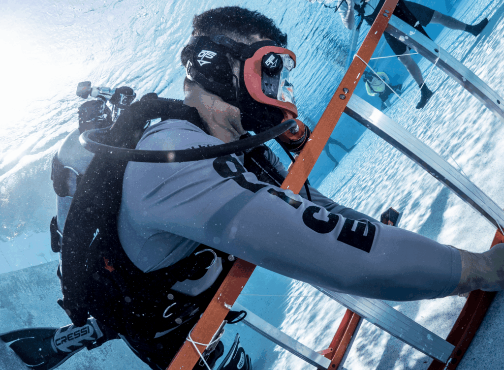 ERDI Full face mask ops diver