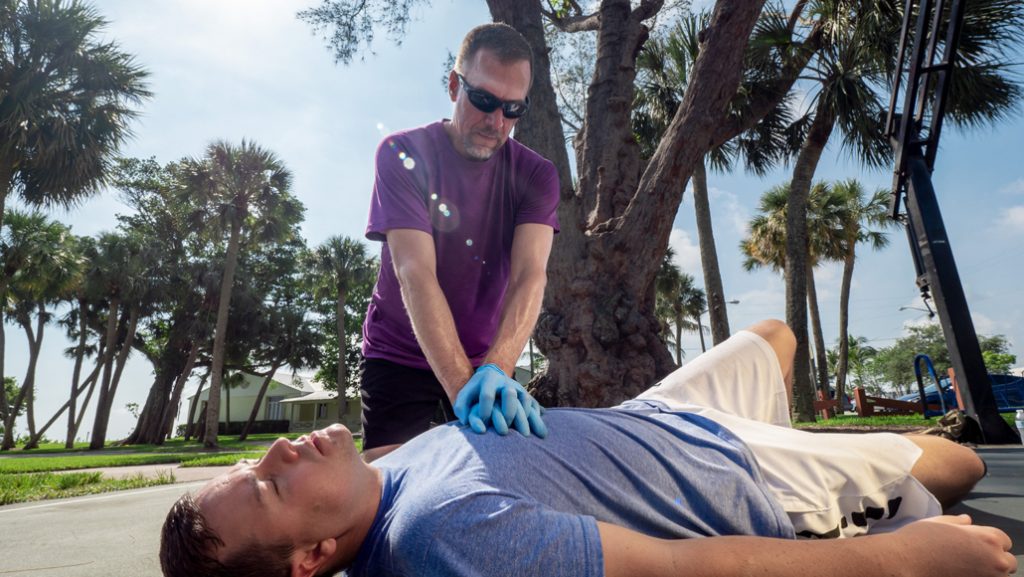 CPR and First Aid instructor